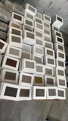 Mimarlık Çelik Ağı Modern Projelerdeki İç Dekorasyon ve Güvenlik Sistemleri için Fasad Kaplamaları için Özel Kalınlık