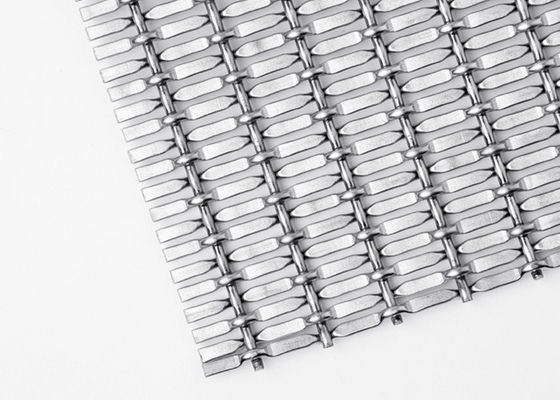 Titanyum Kaplama 5mm Dokuma Metal Örgü Kumaş 15m Dekoratif Metal Oda Bölücüler