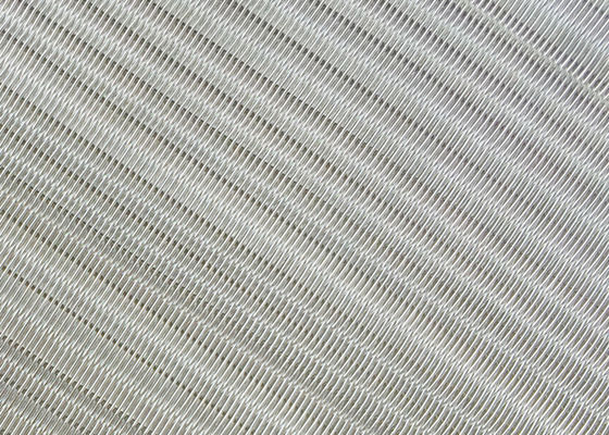 Metal Mesh Ara Katmanlı 1m Serbest Yağ Camı 304 Ss Dokuma Hasır