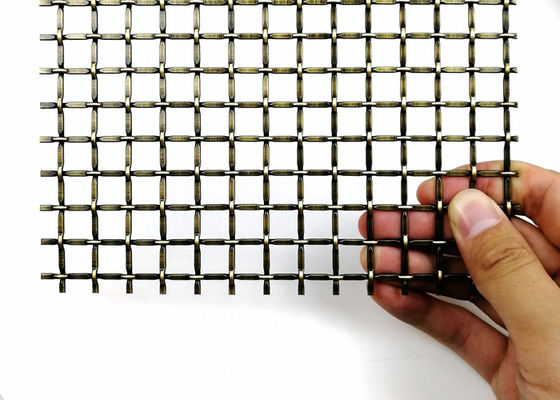 316 Paslanmaz Çelik Dekoratif Metal Hasır Levhalar 2''X2'' 8ft Uzunluk