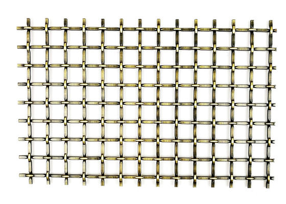 316 Paslanmaz Çelik Dekoratif Metal Hasır Levhalar 2''X2'' 8ft Uzunluk