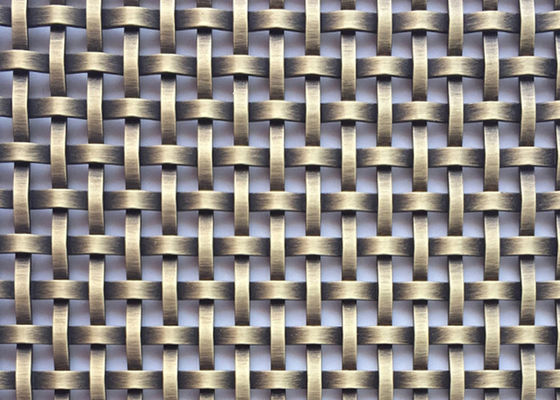 Kırmızı Bakır Çelik Izgara Mesh İç Tasarım Anti Alkali 20m 2.5mm Kalın