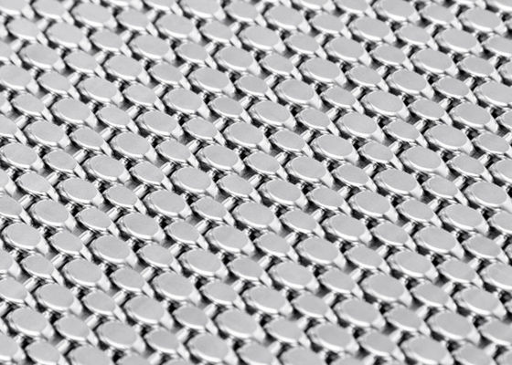 OEM 1.5mm Dekoratif Metal Hasır Ekran 15ft Çelik Tel Kumaş Cephe Mimarisi