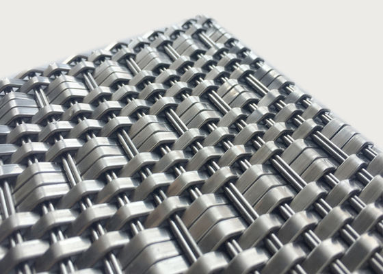 SS316 Deco Metal Mimari Dokuma Hasır Paneller 1.5 X 2mm Çözgü Çapı
