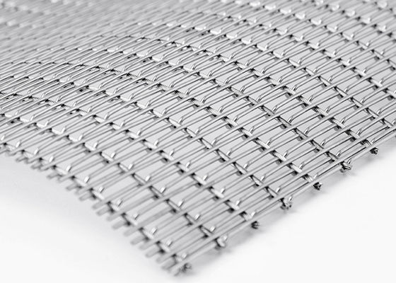 120m Bina Güneşliği Esnek Metal Mesh Antasit Pürüzsüz Yüzey