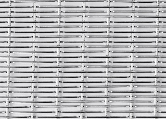 120m Bina Güneşliği Esnek Metal Mesh Antasit Pürüzsüz Yüzey