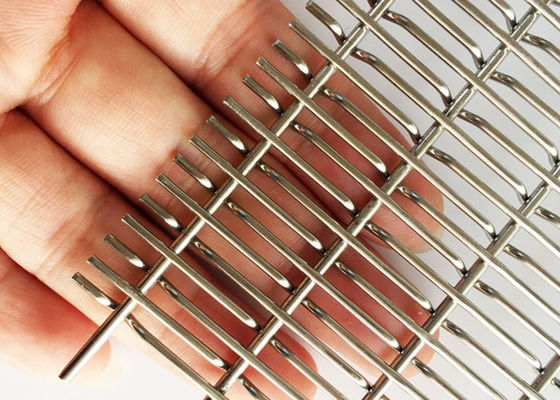 Brass Architectural Woven Wire Mesh ISO9001-2015 Tel çapı için sertifikalı 0.02mm-2.03mm Uygulamalar ve Performans