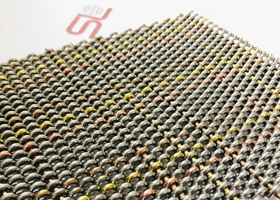 Duvar Kaplamaları İçin Kıvrımlı Mimari Metal Hasır Paslanmaz Çelik