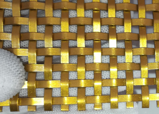 Kabine için Paslanmaz Çelik 2.5mm Dekoratif Dokuma Hasır Paneller