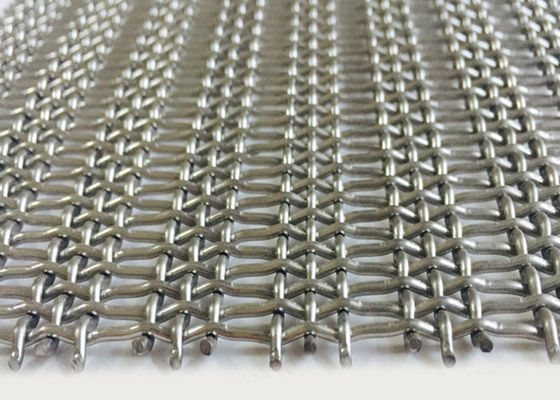 İç Dokuma Ss 316 Metal Çelik Kıvrımlı Hasır Dekorasyon Bina Cephesi
