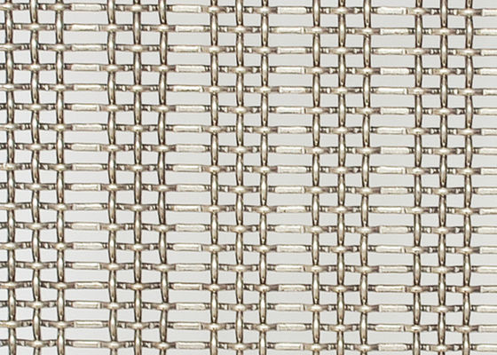 İç Dokuma Ss 316 Metal Çelik Kıvrımlı Hasır Dekorasyon Bina Cephesi