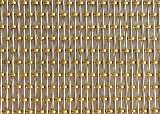 3.2mm Pirinç Boncuk Dekorasyon Kilidi Kıvrım Hasır Dokuma Merdiven Korkuluk