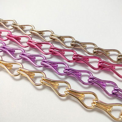 Alüminyum Kanca Zinciri Ev Dekorasyonu Haşere Kontrolü Özel Otel Bölme Alüminyum Kanca Boncuk Perde Üreticileri Toptan