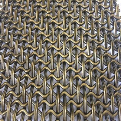 4.5mm Ağ Kalınlığı Paslanmaz Çelik Metal Dolap Kapıları için Dekoratif Tel ızgaraları