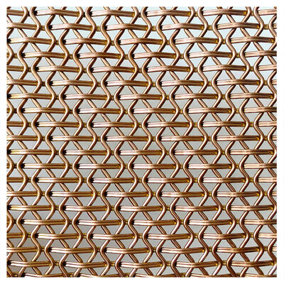 Kaynaklı Mimari Metal Mesh Özelleştirilmiş Uzunluk Düz Dokuma Stil Cepheler Bölmeler ve Dekoratif Metal İşleri Projeleri İçin İdeal