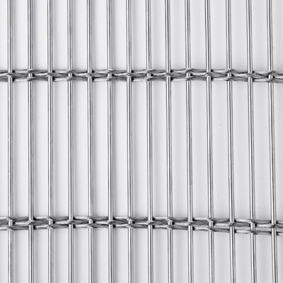 Kıvrımlı 1.8mm Grup Dekoratif Dokuma Tel Örgü 10mm Düz Tel Aralığı
