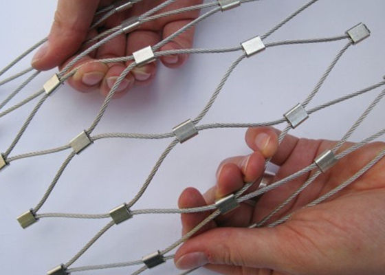 Ferruled 60m El Dokuma Mesh 304 Paslanmaz Çelik Doğal Renk